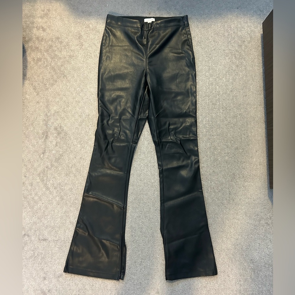 Topshop leather pants size 8